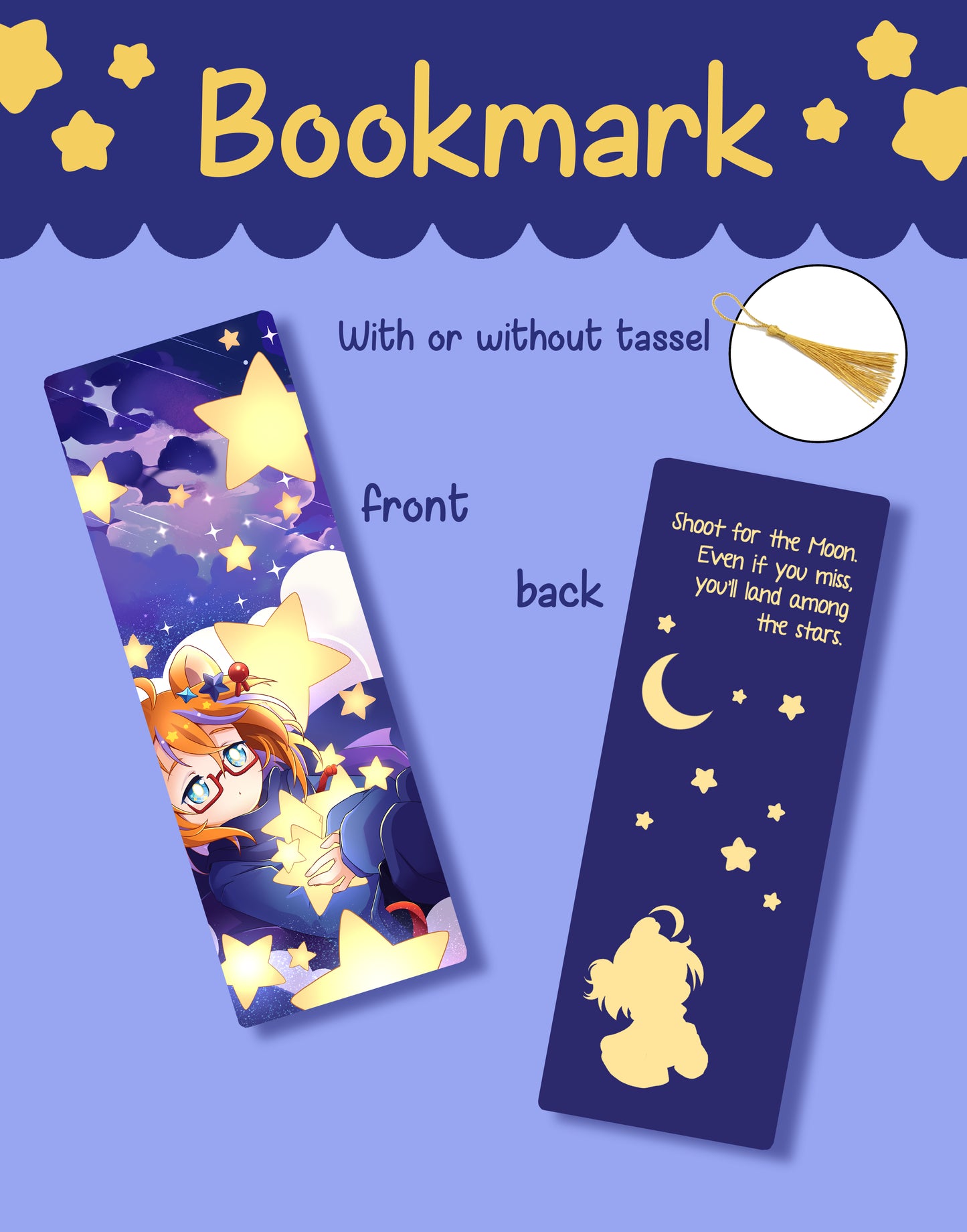 Unu Large Laminated Bookmark