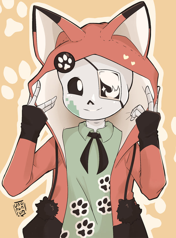 Template & Pale A5 Prints