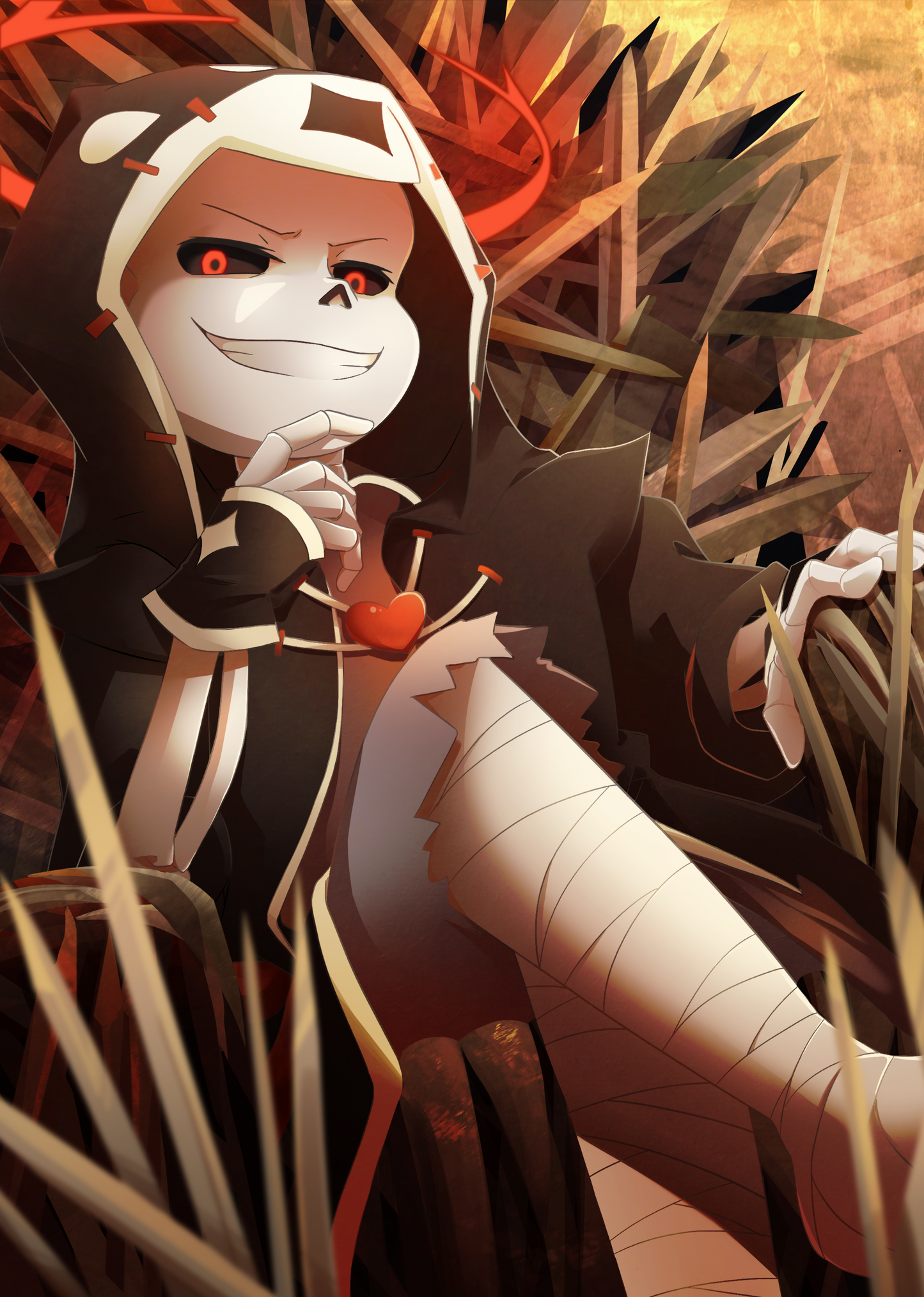 Template & Pale A5 Prints