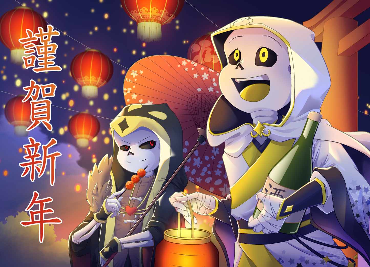 Christmas and New Year Postcards