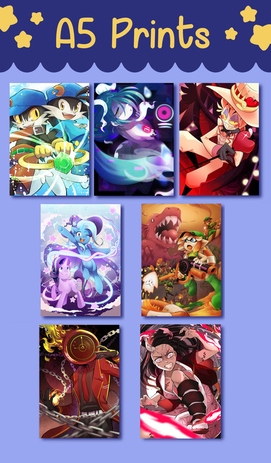 A5 Prints (Various)