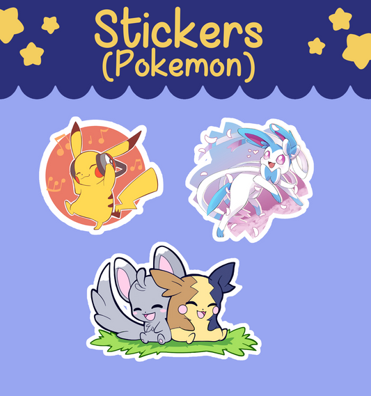 Stickers - Pokemon