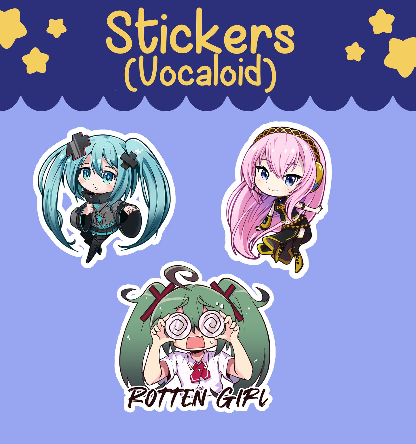 Stickers - Vocaloid